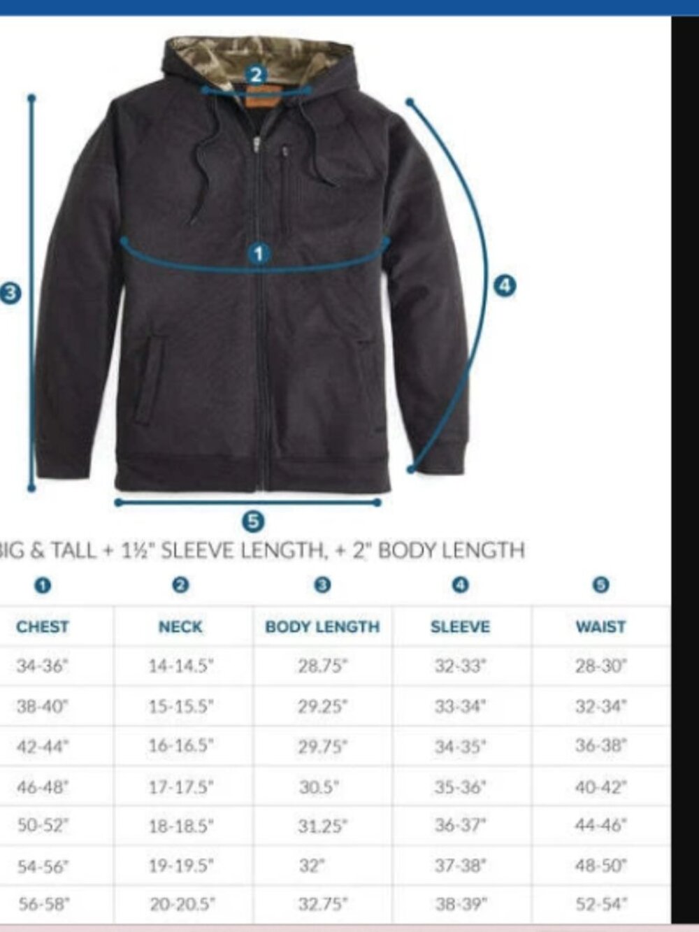 Premium Performance Full Zip Hoodie w/magnetic sides - Olive Green | Medium - Picture 9 of 9